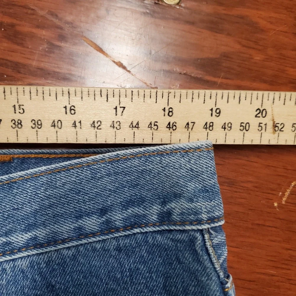Levis 550 Relaxed Fit Baggy Jeans Mens 38x34 Blue Medium Wash Tapered Leg